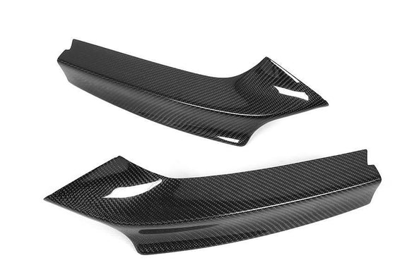 AERO CARBON - BMW F22 2 SERIES CARBON FRONT SPLITTER COVERS