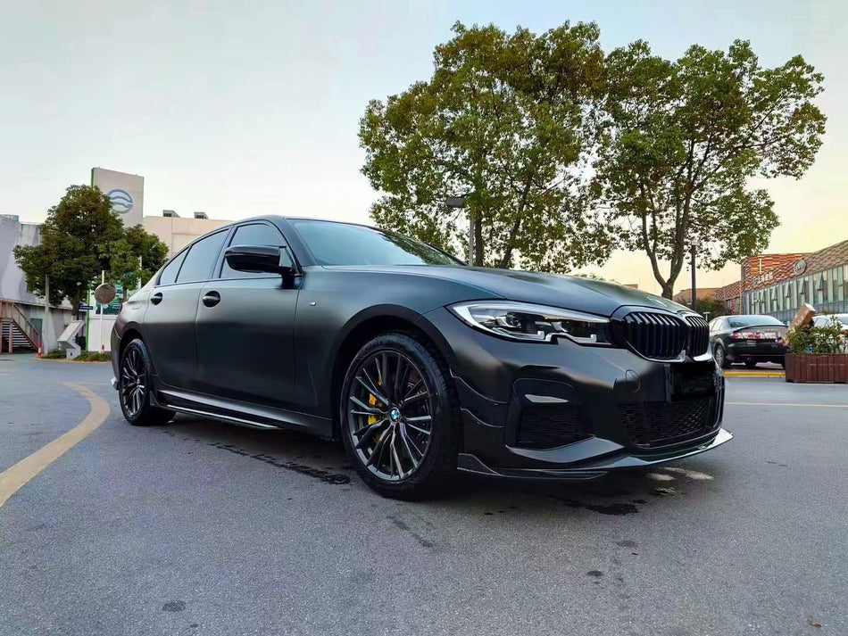 AERO CARBON - BMW G20 3 SERIES TKD CARBON FRONT LIP AERO CARBON