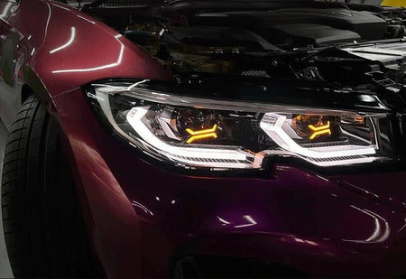 AERO CARBON - BMW G20 FRONT HEADLIGHTS XX STYLE AERO CARBON