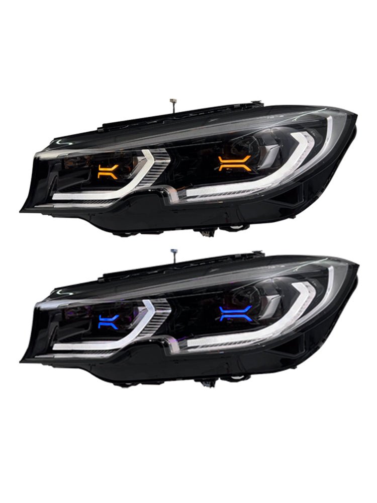 AERO CARBON - BMW G20 FRONT HEADLIGHTS XX STYLE AERO CARBON