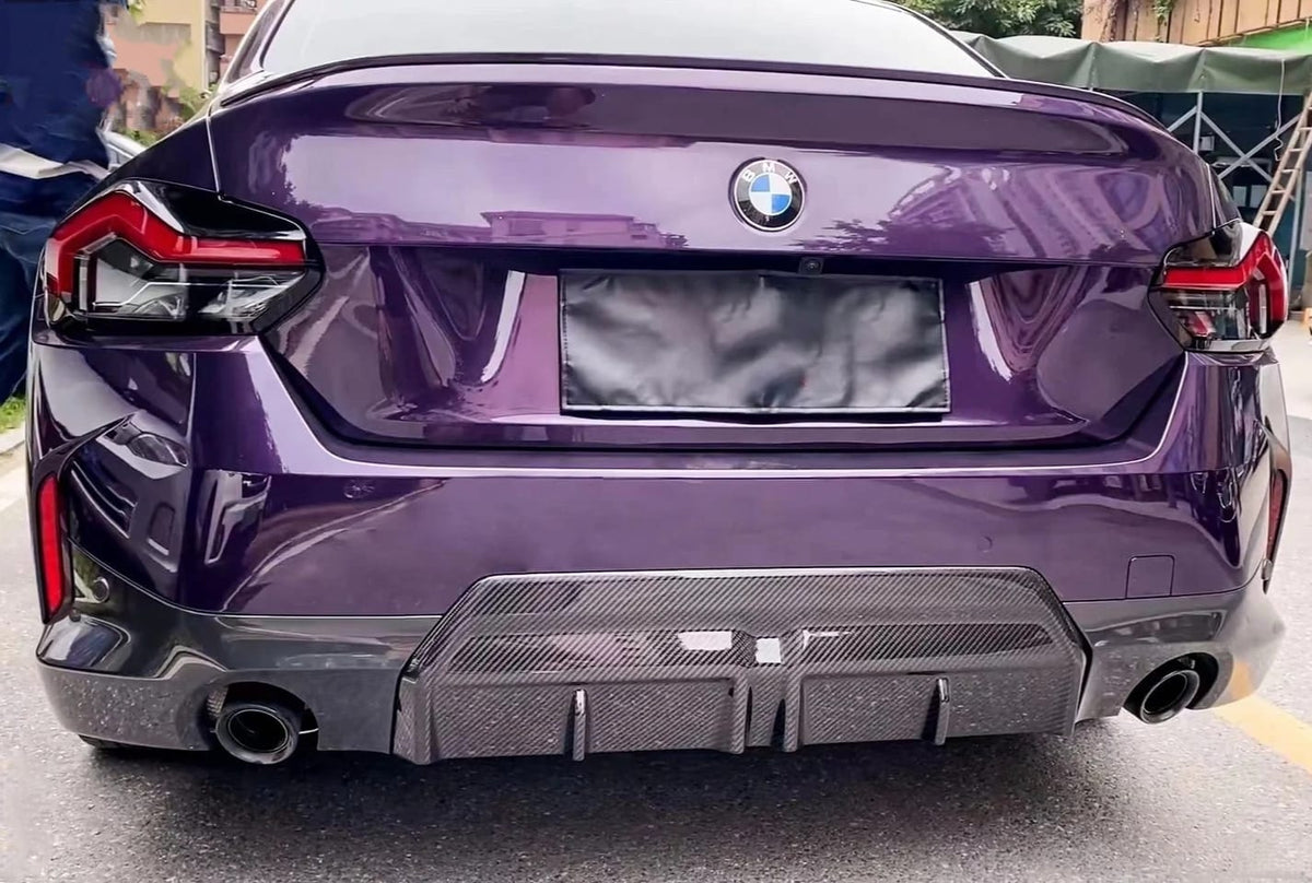 AERO CARBON - BMW G42 2 SERIES CARBON REAR DIFFUSER MP STYLE AERO CARBON