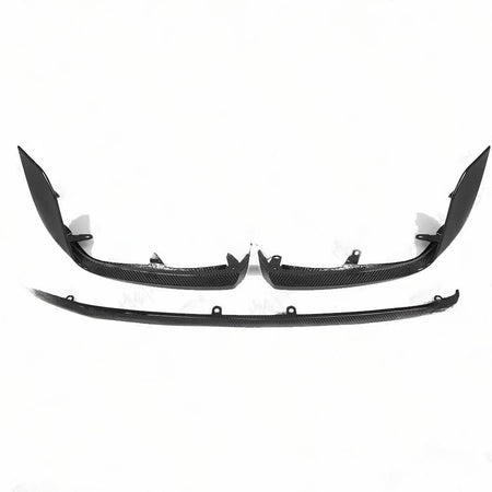 AERO CARBON - BMW M2 G87 DRY CARBON FIBRE FRONT LIP MP STYLE - Aero Carbon UK