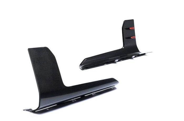 AERO CARBON - BMW M2 G87 DRY CARBON FIBRE SIDE BLADE WINGLETS MP STYLE - Aero Carbon UK