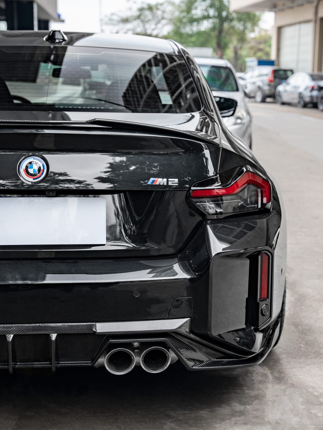 AERO CARBON - BMW M2 G87 DRY CARBON REAR DIFFUSER IV STYLE - Aero Carbon UK