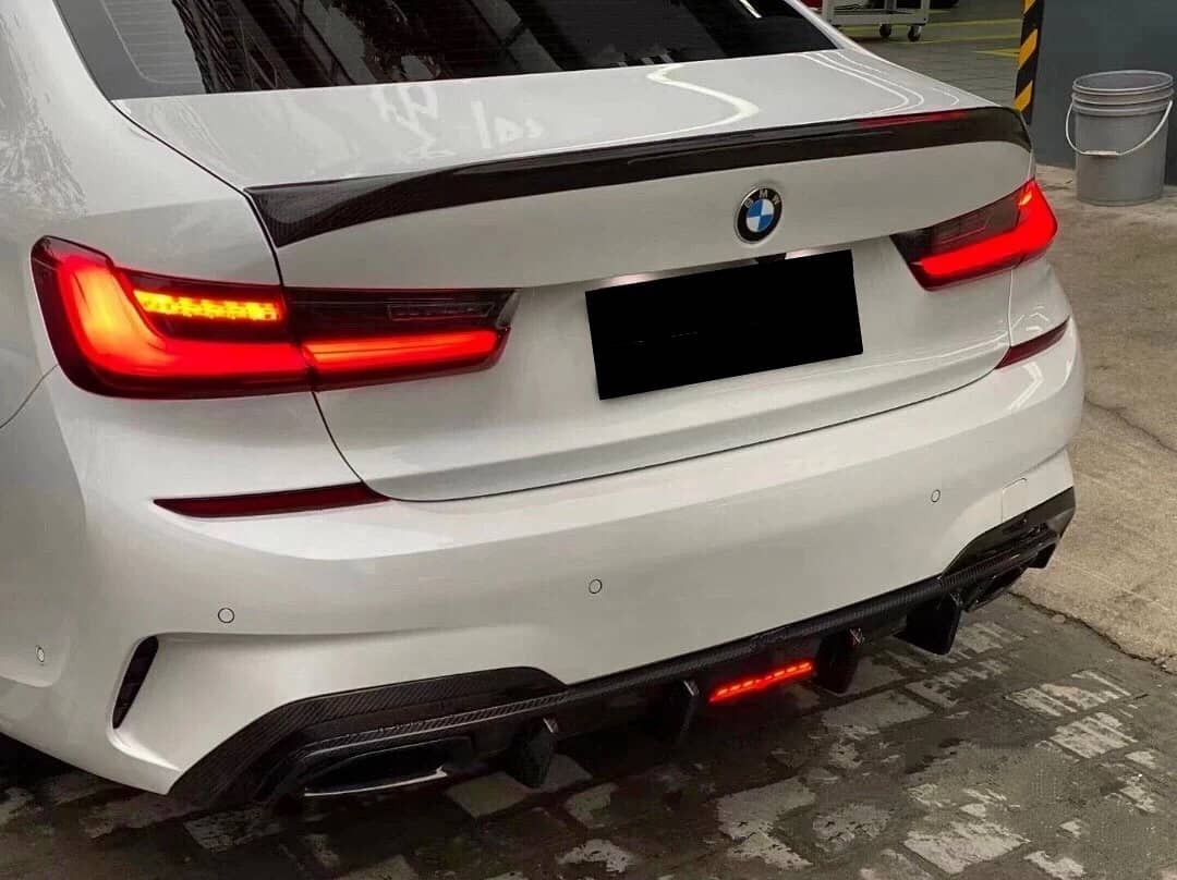 AERO CARBON - BMW M3 G80 / BMW 3 SERIES G20 CARBON REAR SPOILER ( MP STYLE ) AERO CARBON