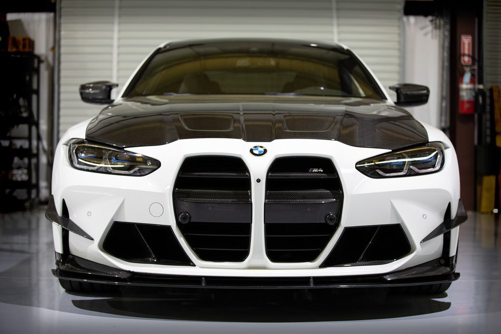 AERO CARBON - BMW M3 G80 / M4 G82 DRY CARBON FRONT GRILLE OEM STYLE - Aero Carbon UK