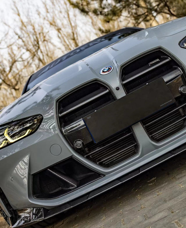 ACHEN CYBE - BMW M3 G80 / M4 G82 DRY CARBON FRONT GRILLE OEM STYLE