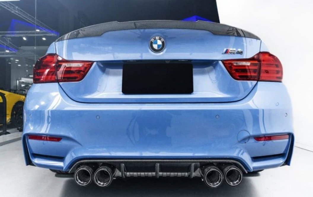 AERO CARBON - BMW M4 F82 / F83 M3 F80 M PERFORMANCE STYLE CARBON FIBRE DIFFUSER - Aero Carbon UK