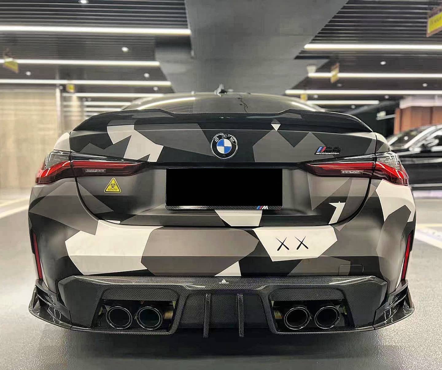 AERO CARBON - BMW M4 G82 / BMW 4 SERIES G22 CARBON REAR SPOILER PSM STYLE AERO CARBON