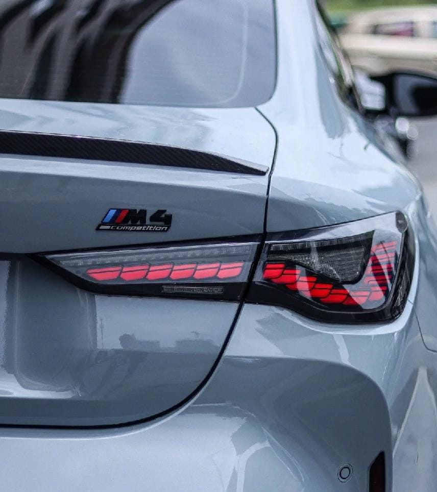 AERO CARBON - BMW M4 G82 / G22 4 SERIES OLED GTS TAIL LIGHTS (CLEAR ...