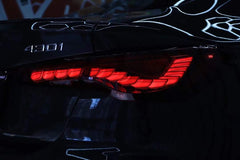 AERO CARBON - BMW M4 G82 / G22 4 SERIES OLED GTS TAIL LIGHTS (RED) AERO CARBON