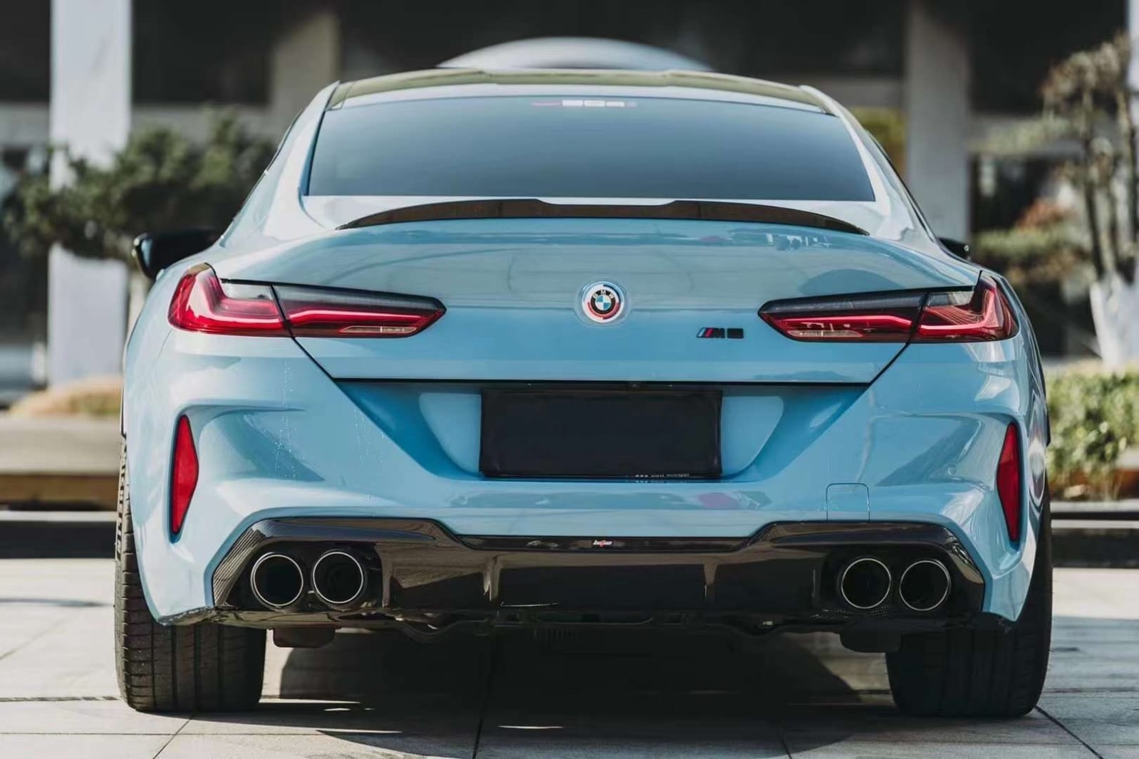 AERO CARBON - BMW M8 F93 GRAN COUPE CARBON FIBRE REAR DIFFUSER BX STYL ...