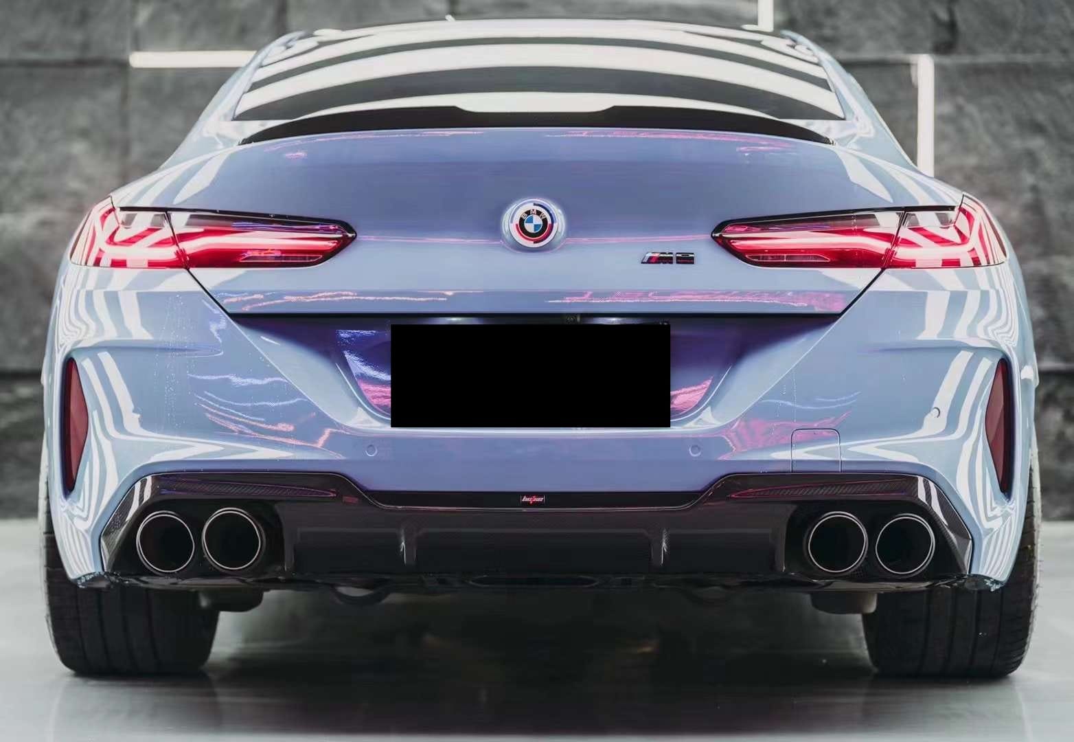 AERO CARBON - BMW M8 F93 GRAN COUPE CARBON FIBRE REAR DIFFUSER BX STYL ...