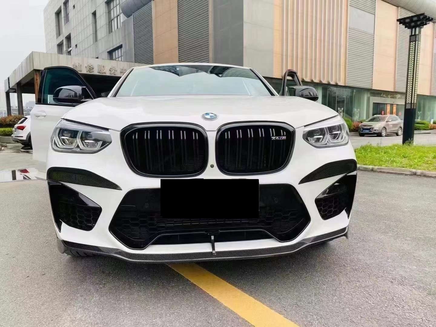 AERO CARBON - BMW X3M F97 / X4M F98 CARBON FRONT LIP KB STYLE - Aero Carbon UK