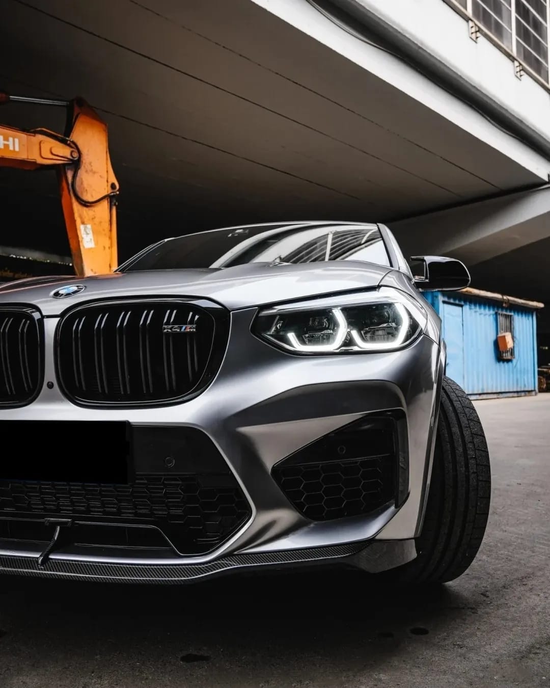 AERO CARBON - BMW X3M F97 / X4M F98 CARBON FRONT LIP KB STYLE - Aero Carbon UK