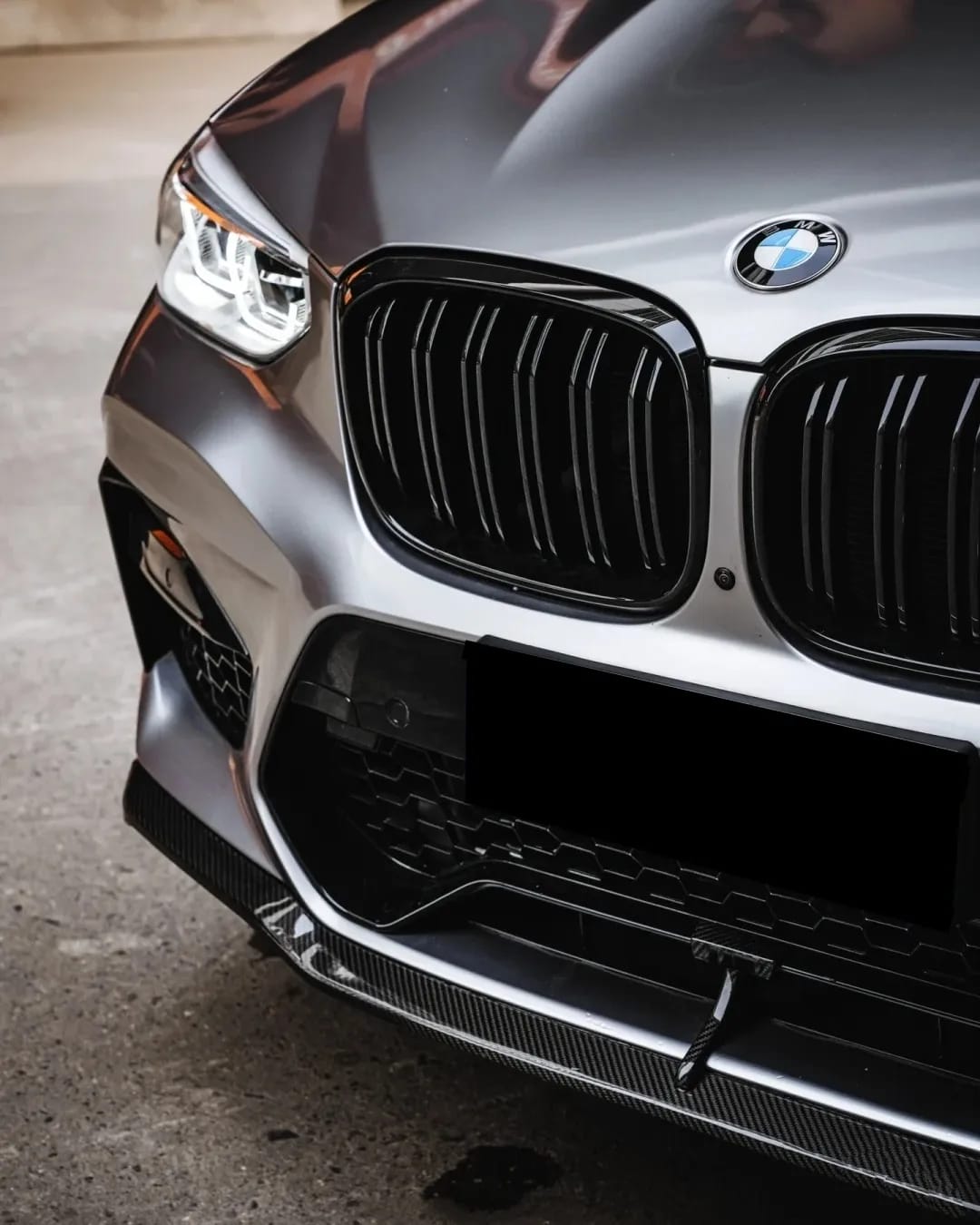 AERO CARBON - BMW X3M F97 / X4M F98 CARBON FRONT LIP KB STYLE - Aero Carbon UK