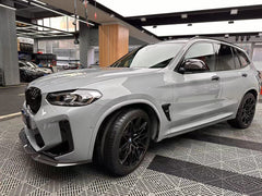 AERO CARBON - BMW X3M F97 / X4M F98 LCI 2022+ CARBON FRONT LIP MT STYLE AERO CARBON