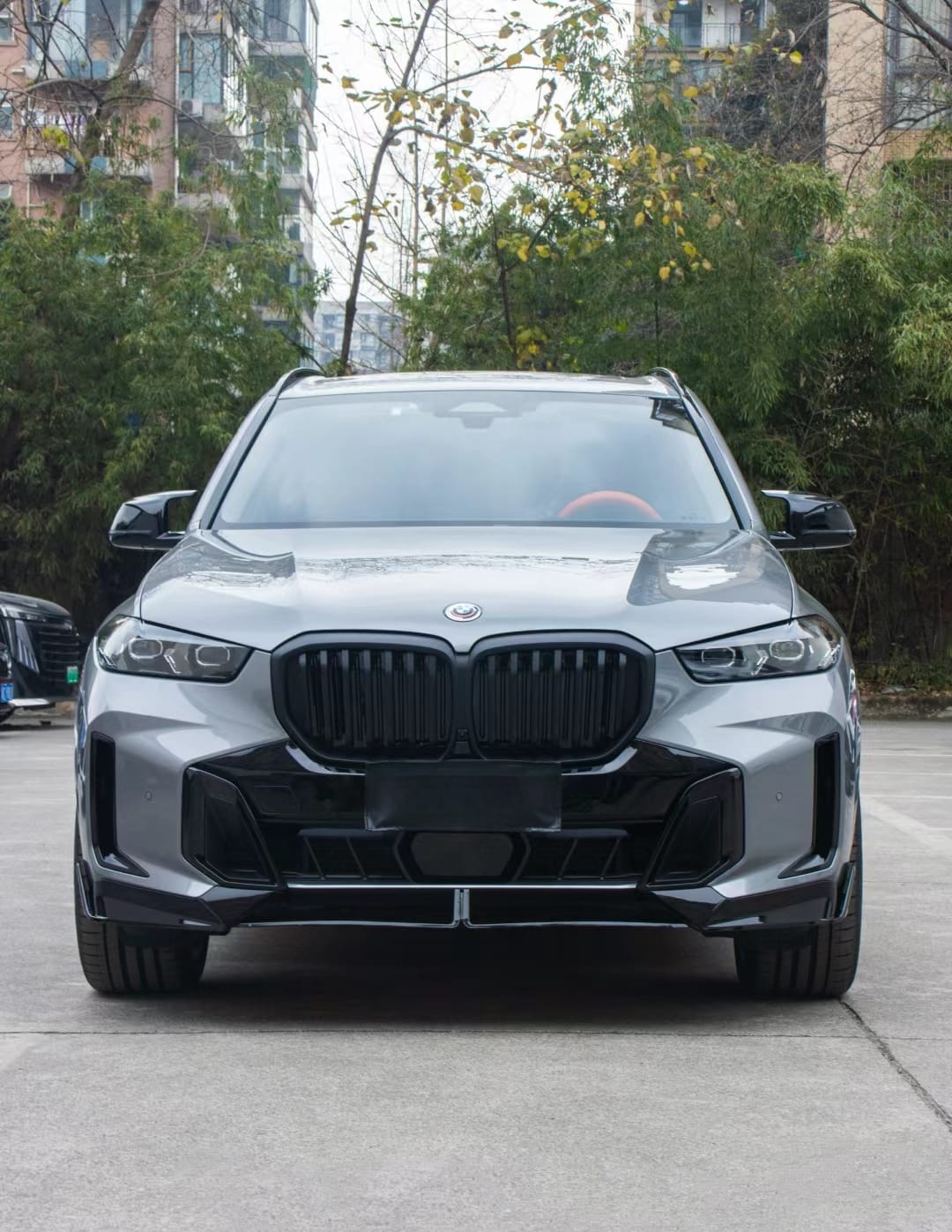 AERO CARBON - BMW X5 G05 LCI ABS GLOSS BLACK FRONT LIP - Aero Carbon UK