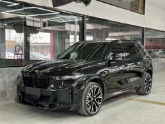 AERO CARBON - BMW X5 G05 LCI ABS GLOSS BLACK FRONT LIP V2 - Aero Carbon UK