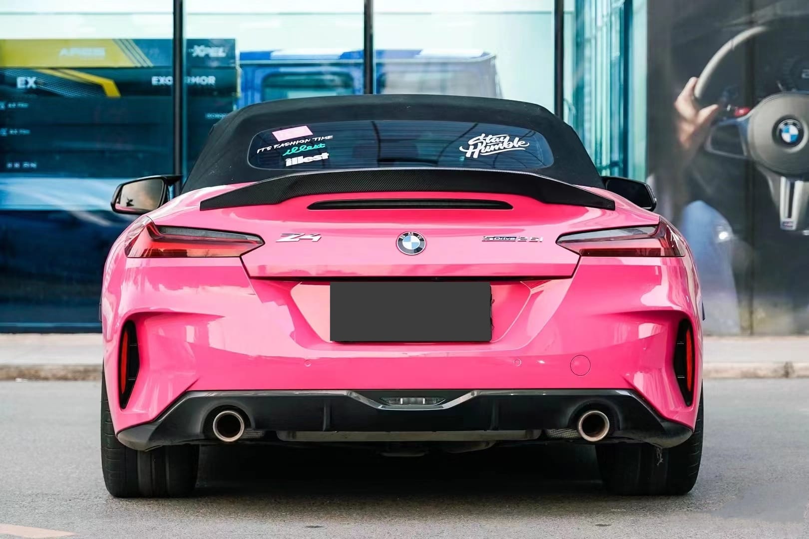 AERO CARBON - BMW Z4 G29 CARBON FIBRE LED REAR DIFFUSER - Aero Carbon UK