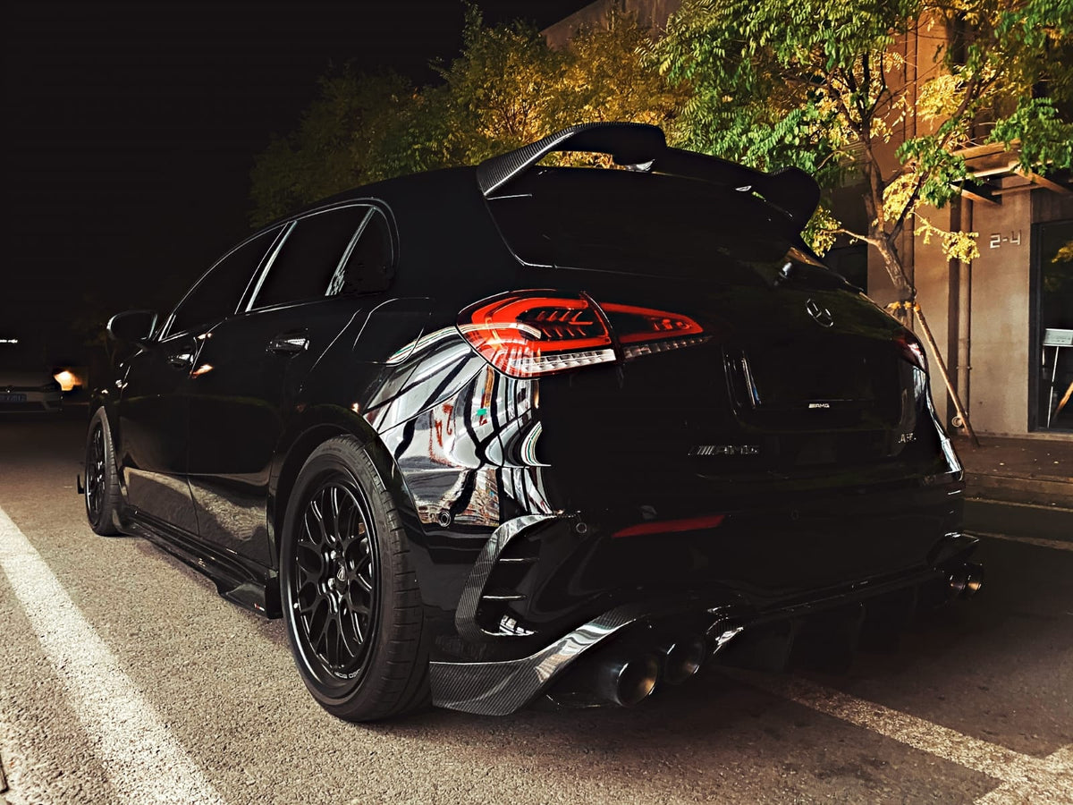 Trunk Spoiler Wing Lip For Mercedes Benz A Class W177 A160 A180 A200 A220 A250 A35 A45 AMG Hatchback 2018-2023 Trunk Spoiler Wing Lip For Mercedes Benz A Class W177 A160 A180 A200 A220 A250 A35 A45 AMG Hatchback 2018-2023