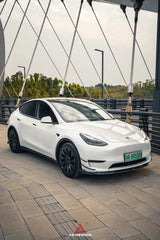 AERO CARBON - TESLA MODEL Y CARBON FIBRE FRONT LIP - Aero Carbon UK