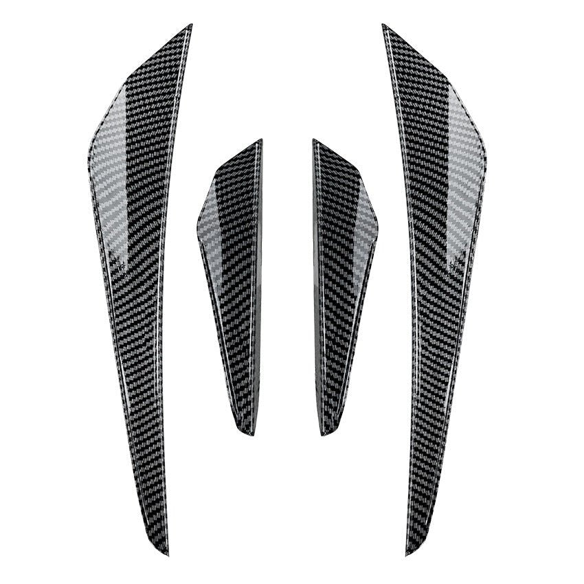 AERO CARBON - VOLKSWAGEN GOLF R LINE / GTI MK8 CANARDS ABS PLASTIC - Aero Carbon UK