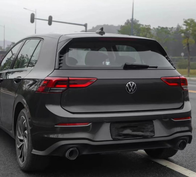 AERO CARBON - VOLKSWAGEN GOLF R LINE / GTI MK8 GLOSS BLACK REAR WINDOW ...