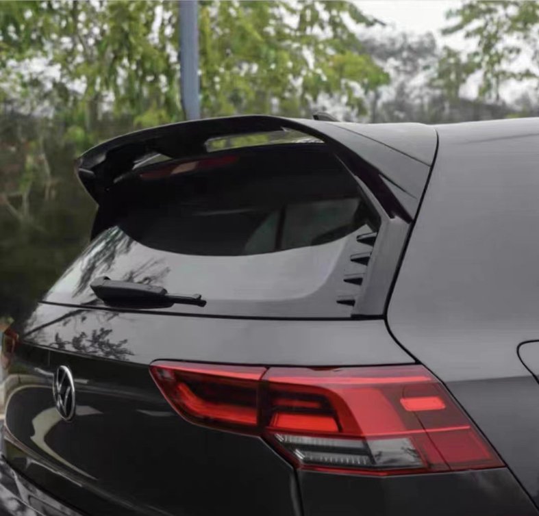 AERO CARBON - VOLKSWAGEN GOLF R LINE / GTI MK8 GLOSS BLACK REAR WINDOW ...