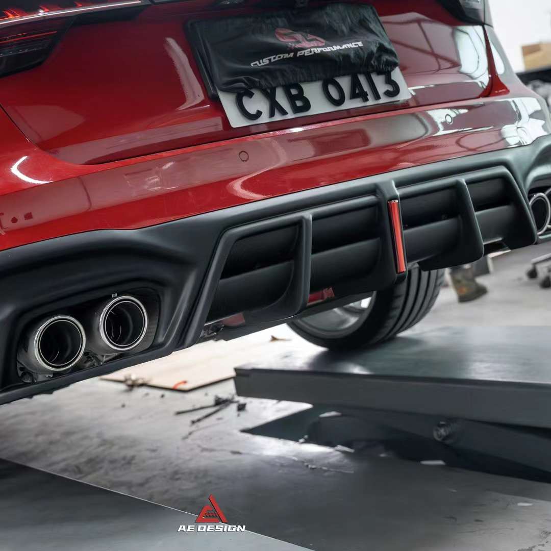 AE DESIGN - AUDI A4 / S4 B9.5 2021+ ABS PLASTIC REAR DIFFUSER – Aero ...