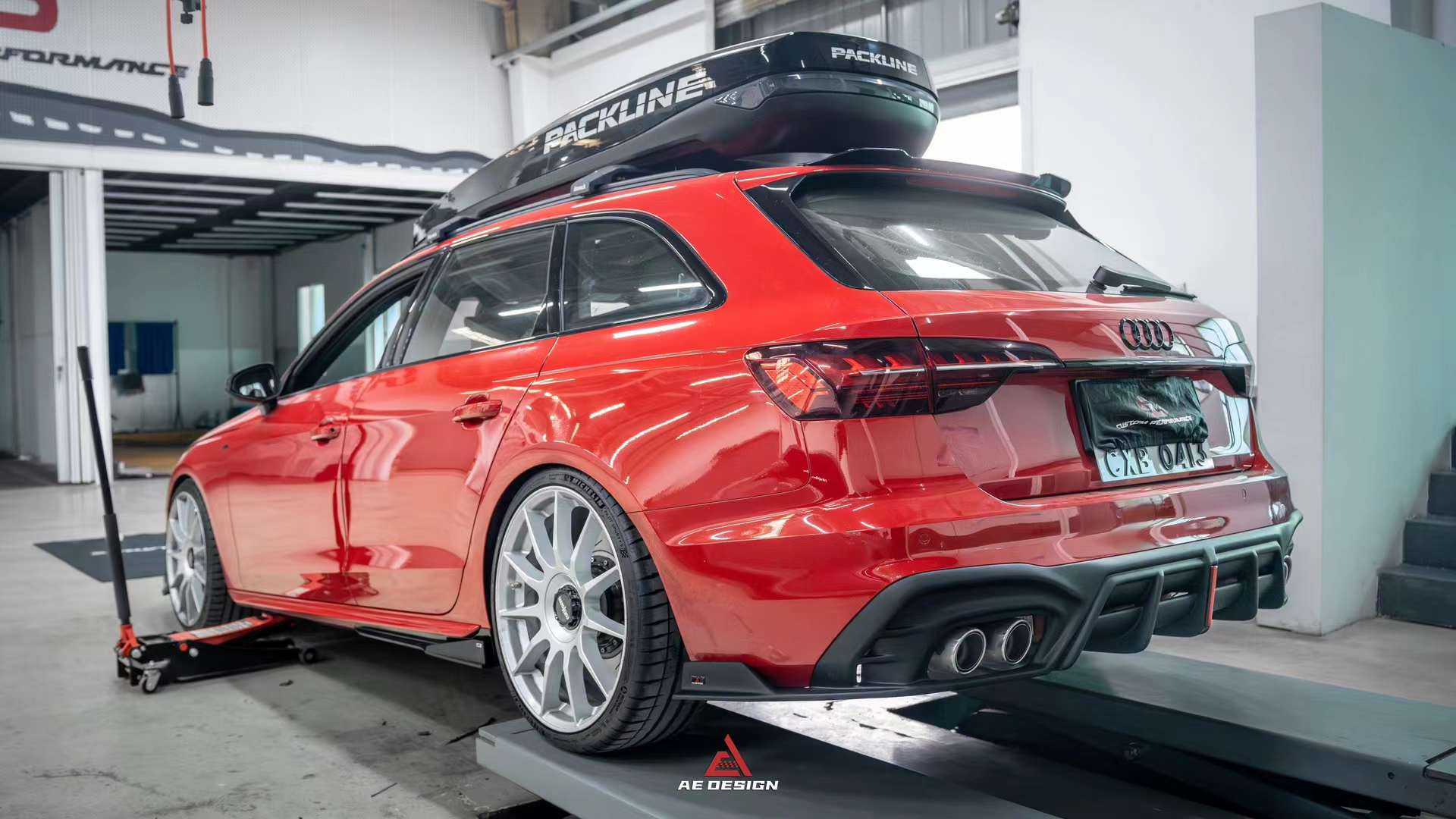 S4 Diffuser AE DESIGN - AUDI A4 / S4 B9.5 2021+ ABS PLASTIC REAR DIFFUSER – Aero ...