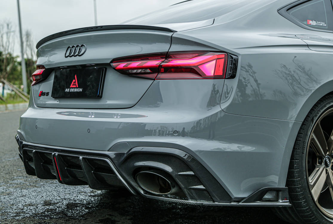 AERO DESIGN - AUDI RS5  B9.5 2020+ DRY CARBON REAR DIFFUSER AERO CARBON