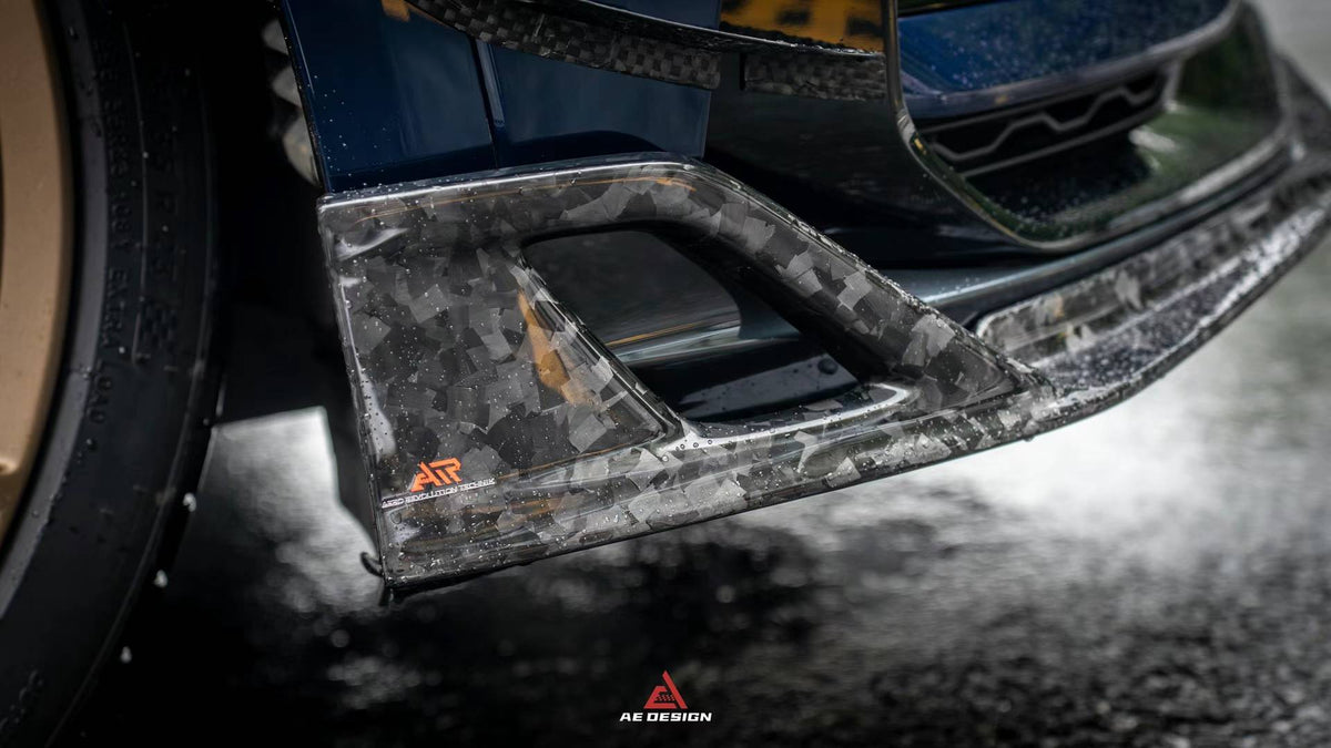 AERO DESIGN - AUDI RSQ8 2020+ DRY CARBON FIBRE FRONT LIP - Aero Carbon UK