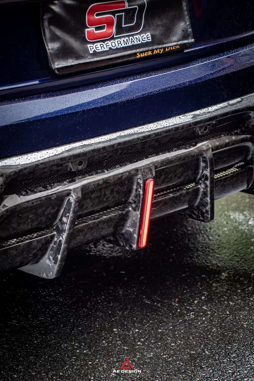 AERO DESIGN - AUDI RSQ8 2020+ DRY CARBON FIBRE REAR DIFFUSER - Aero Carbon UK