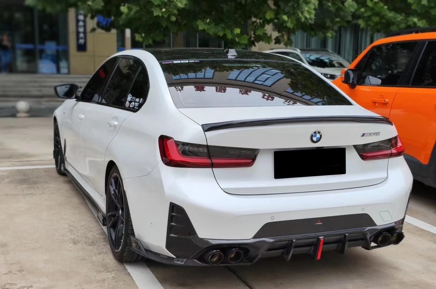 Led Rear Diffuser Lamp AE DESIGN - BMW 3 SERIES G20 LCI LED REAR DIFFUSER – Aero Carbon UK