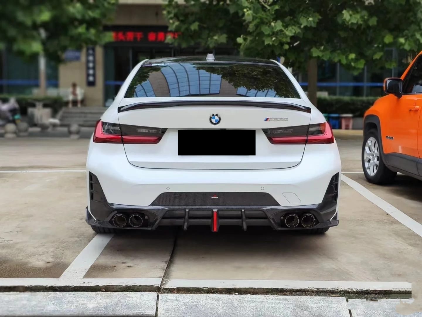 AE DESIGN - BMW 3 SERIES G20 LCI LED REAR DIFFUSER – Aero Carbon UK