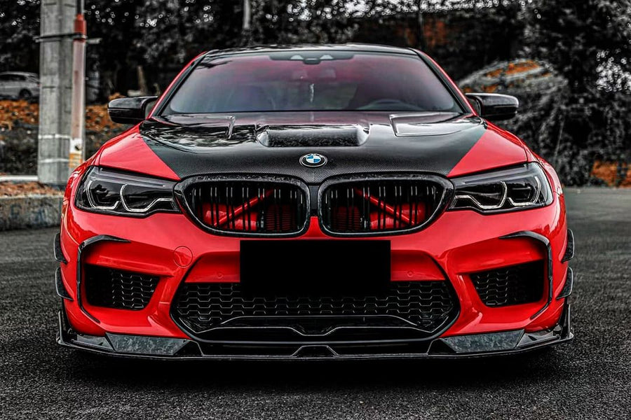 AERO DESIGN - BMW F90 M5 2018 -2021 CARBON FRONT LIP – Aero Carbon UK