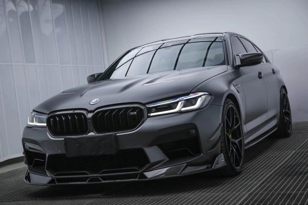 AE DESIGN - BMW F90 M5 LCI 2021+ CARBON FIBRE FRONT LIP