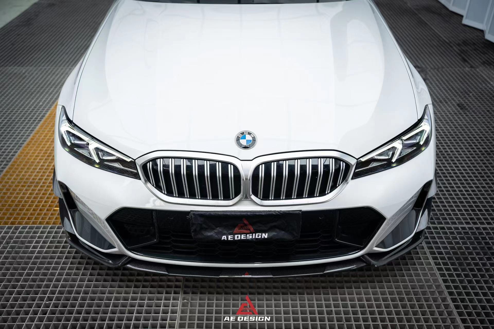 AERO DESIGN - BMW G20 LCI 3 SERIES CARBON FIBRE FRONT LIP SPLITTER - Aero Carbon UK