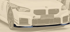 AERO DESIGN - BMW M2 G87 DRY CARBON FIBRE FRONT LIP V2 - Aero Carbon UK