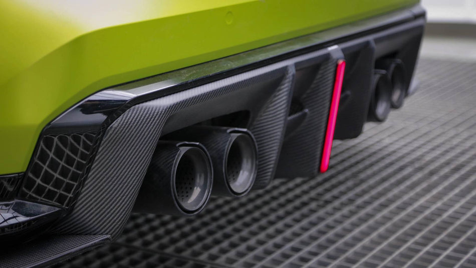 AE DESIGN - BMW M3 G80 / M4 G82 CARBON FIBRE LED REAR DIFFUSER – Aero ...