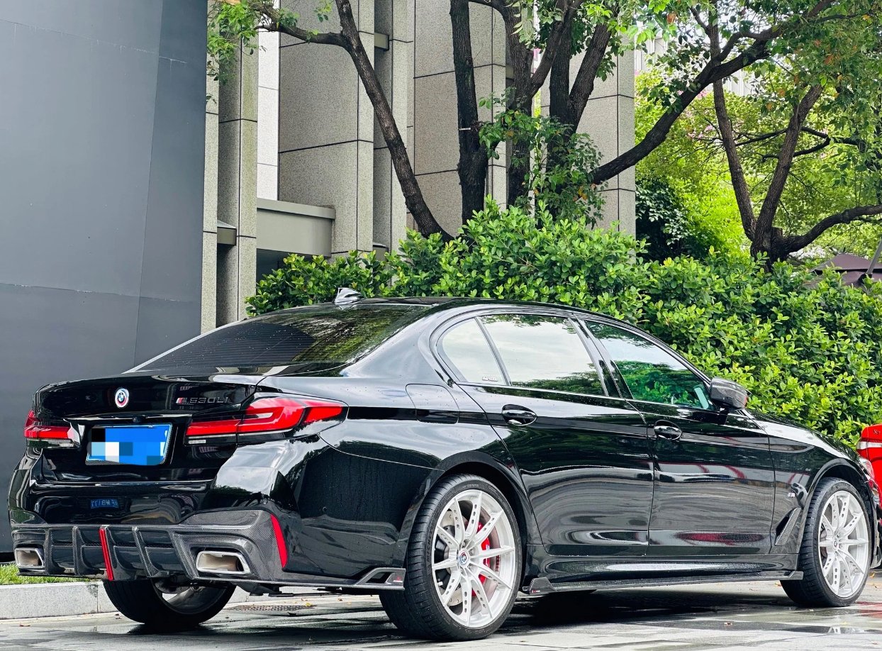 AERO DESIGN - BMW M5 F90 G30 540i M550i CARBON FIBRE REAR DIFFUSER WITH ...