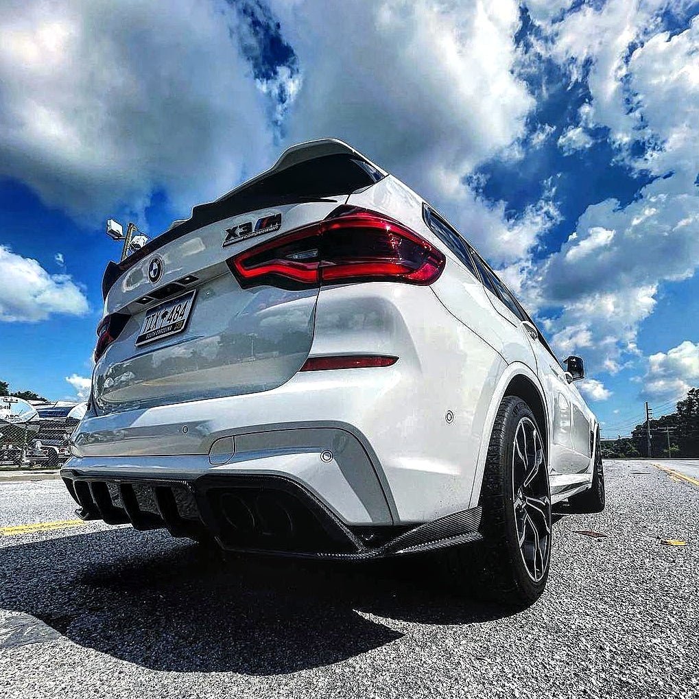 X3m Rear Diff Plate Bmw X3m Rear Diffuser