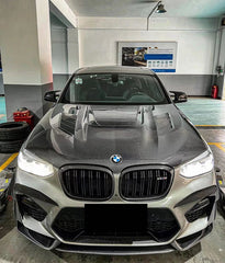 AERO DESIGN - BMW X3M F97 / X4M F98 CARBON FIBRE BONNET Aero Carbon UK