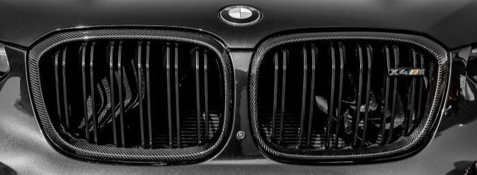 AERO DESIGN -  BMW X3M F97 / X4M F98 CARBON FIBRE GRILLS AERO CARBON