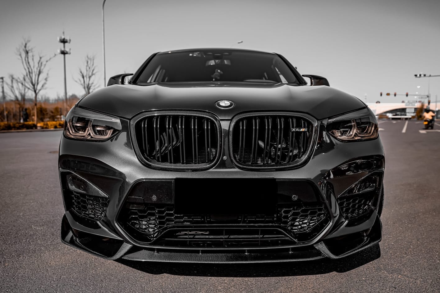 AERO DESIGN - BMW X3M F97 / X4M F98 CARBON FRONT LIP Aero Carbon UK