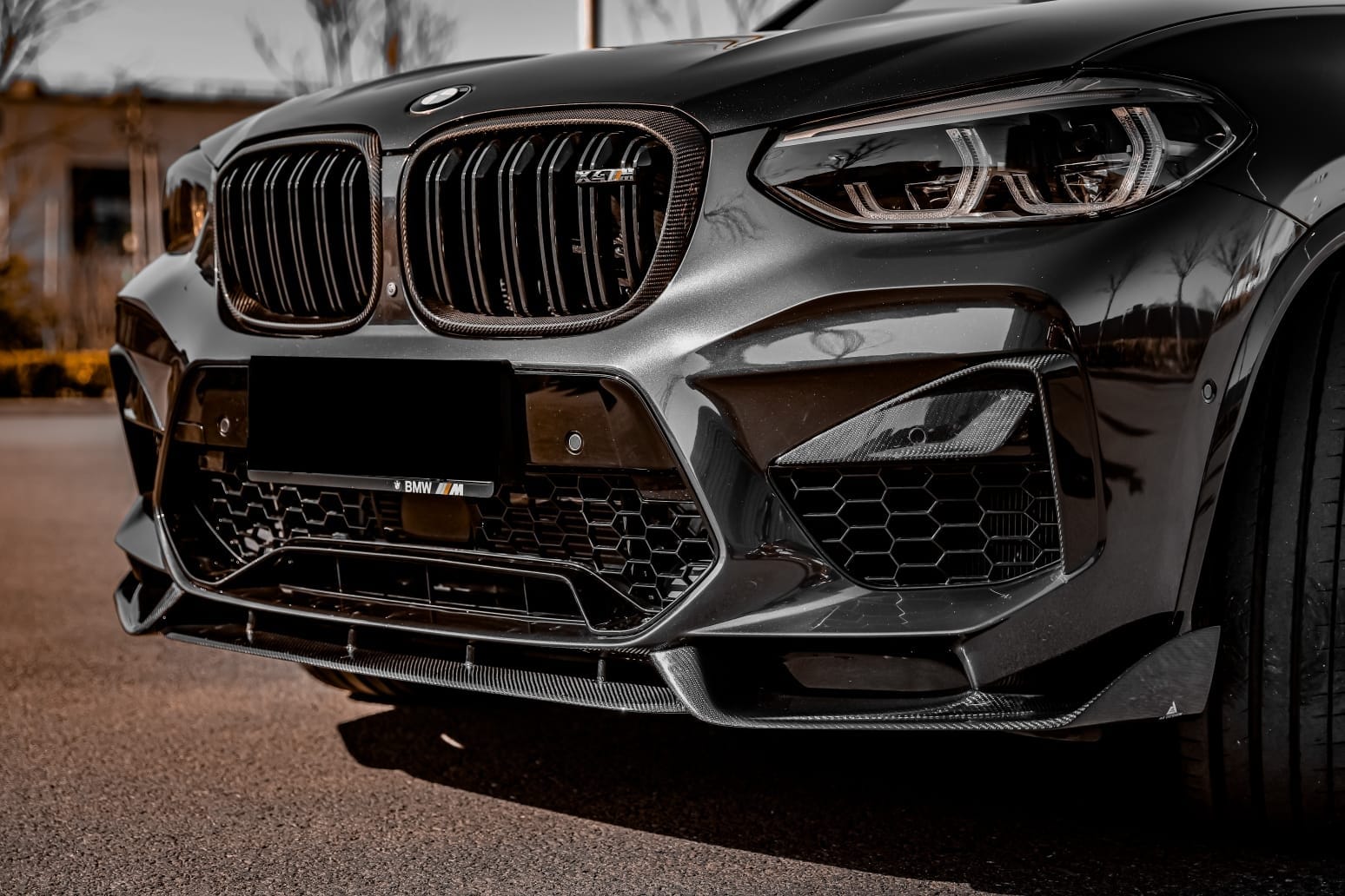 AERO DESIGN - BMW X3M F97 / X4M F98 CARBON FRONT LIP Aero Carbon UK