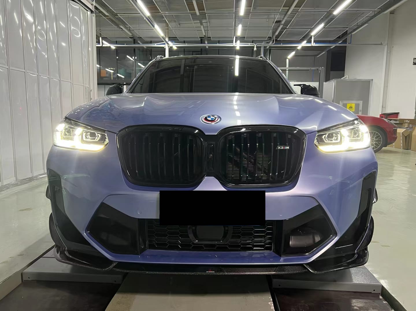 AERO DESIGN - BMW X3M F97 / X4M F98 LCI 2021+ CARBON FRONT LIP AERO CARBON