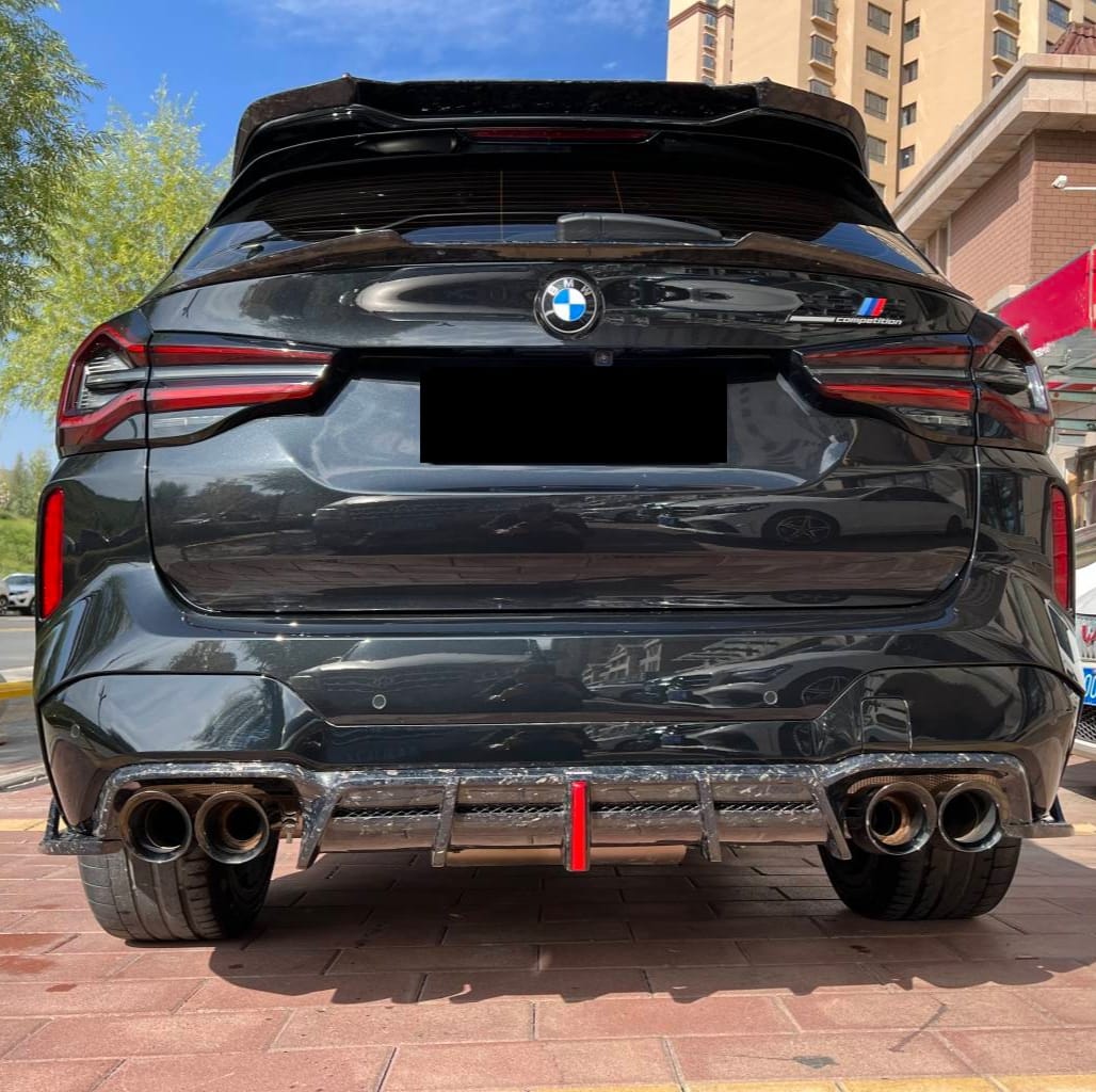 Bmw F97 Rear AE DESIGN - BMW X3M F97 / X4M F98 LCI 2021+ CARBON REAR DIFFUSER – Aero ...