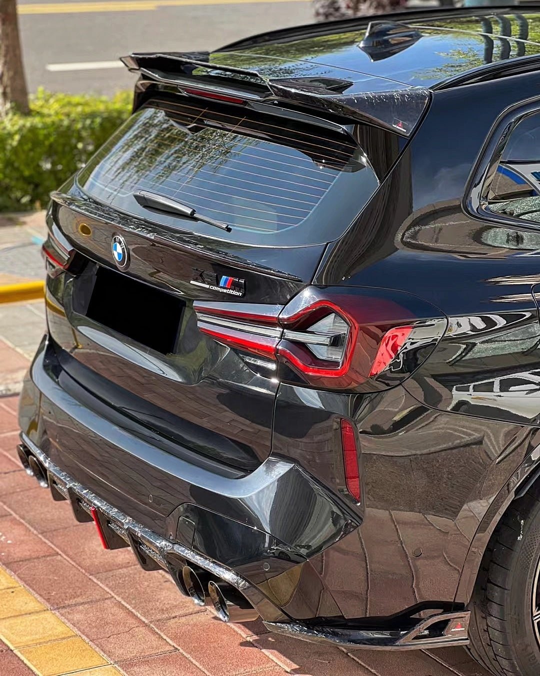Bmw F97 Rear AE DESIGN - BMW X3M F97 / X4M F98 LCI 2021+ CARBON REAR DIFFUSER – Aero ...